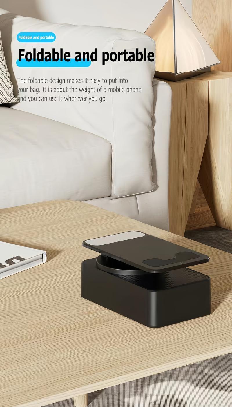 Wireless Audio Bluetooth Speaker 5in1 Phone Holder Emergency Rechargeable withColorful Ambient Light 300° Foldable for Tablet iPhone Android, Gifts for Men Women ,Black Wireless Audio Bluetooth Speaker 5in1 Phone Holder Emergency Rechargeable withColorful Ambient Light 300° Foldable for Tablet iPhone Android, Gifts for Men Women ,Black