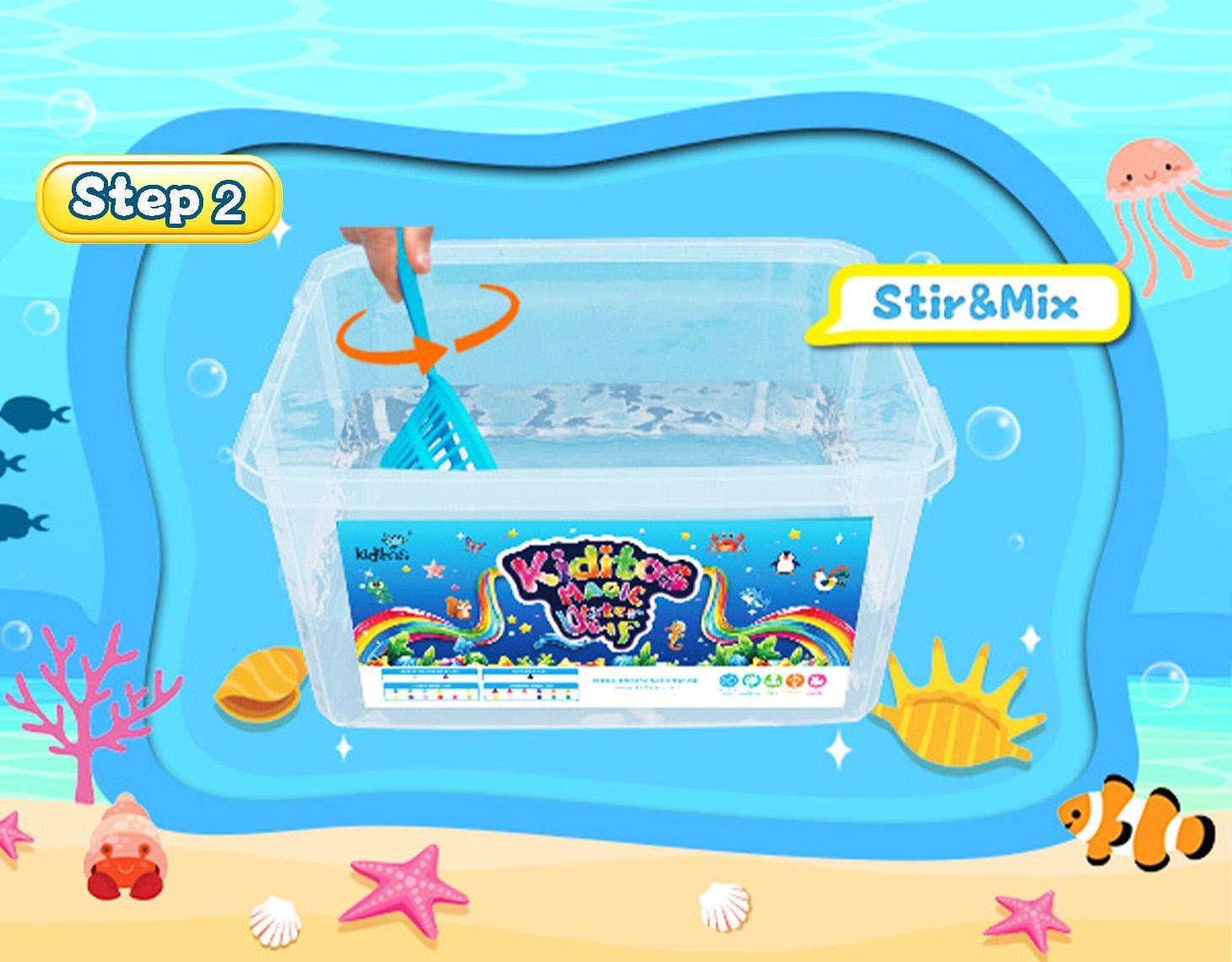 Kiditos Magic Water Elf Toy Kit with Magic Gels and Shaping Molds – Spark Creativity, Perfect for Holiday Presents, Birthday Surprises, Party Tokens, and Engaging Family STEM Activities.