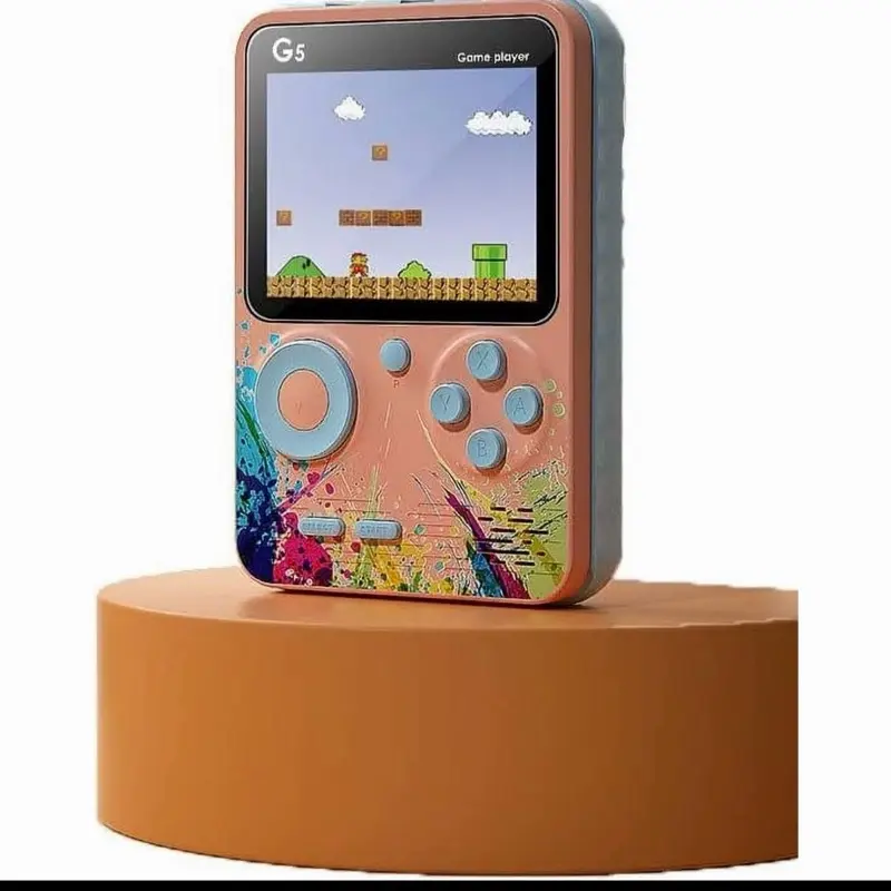 G5 Handheld Game Console, Portable Gaming Device with 500 Built-in Games