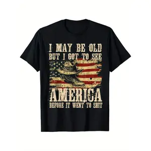 Boots On The Ground Cowboy Western Cool T-Shirt, Patriotic Tee with Distressed American Flag, Perfect for 2026 Mardi Gras Easter Party Costume, Festival Decorations