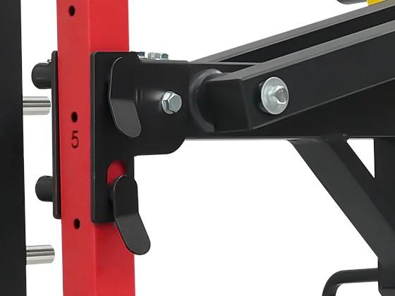 RitFit AT02A Hack Squat Rack Attachment for 2"X2", 2"X3", 3"X3" Rack