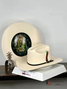 WHITE DIAMONDS 100X SAN JUDAS COPA CHICA ALA 3 1/2 SINALOA