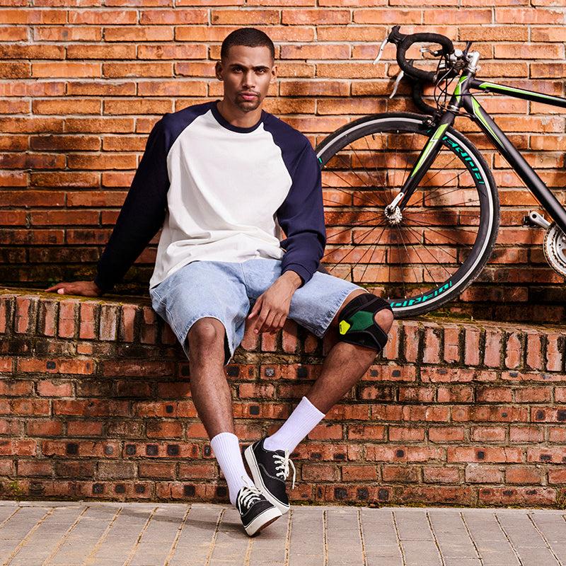 aoFIT Knee Brace,Adjustable knee pads, Joint protection,Comfort， Climbing protective gear , Fixed patellar straps, Outdoor sports for men and wome，TikTokShopBlackFridayn