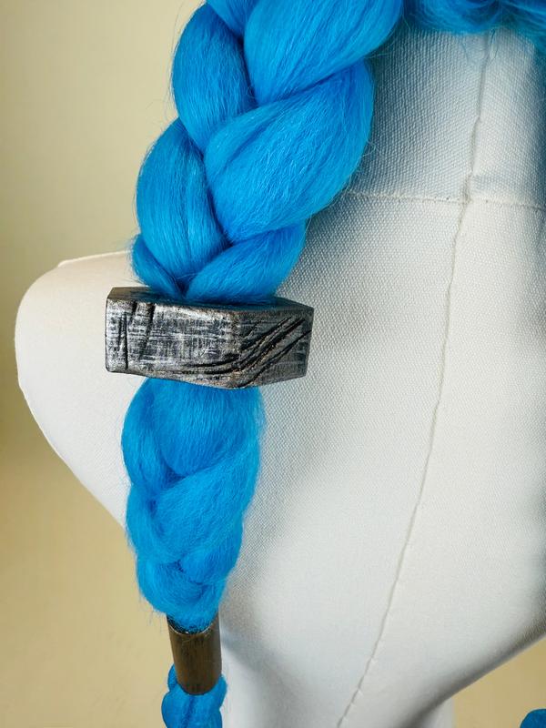 Jinx | Arcane Fully Styled Wig - Glow in the Dark!