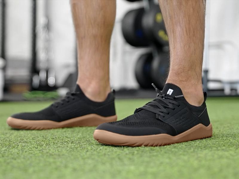 Airhas Mens Wide Toe Box Gym Barefoot Shoes Workout Sneakers for Men Zero Drop Cross Training Shoes