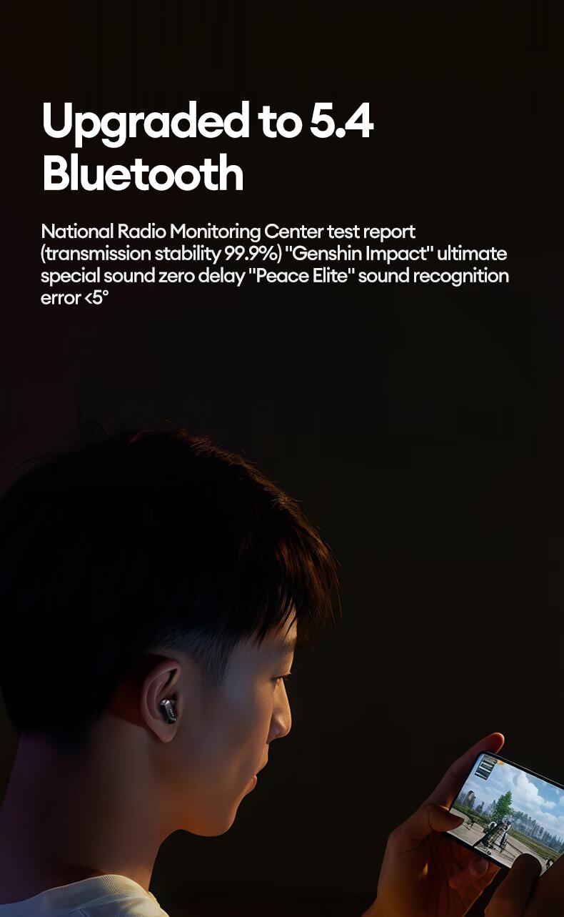 PAXA Ctbuds In-ear & clip-on 2-in-1 wireless Bluetooth Headphones, Bluetooth 6.0 ,Comfortable Wearing & IPX5 Waterproof Sports Earbuds for Work, Fitness ,Two earphones connected at the same time for uninterrupted listening ,Couple earphones