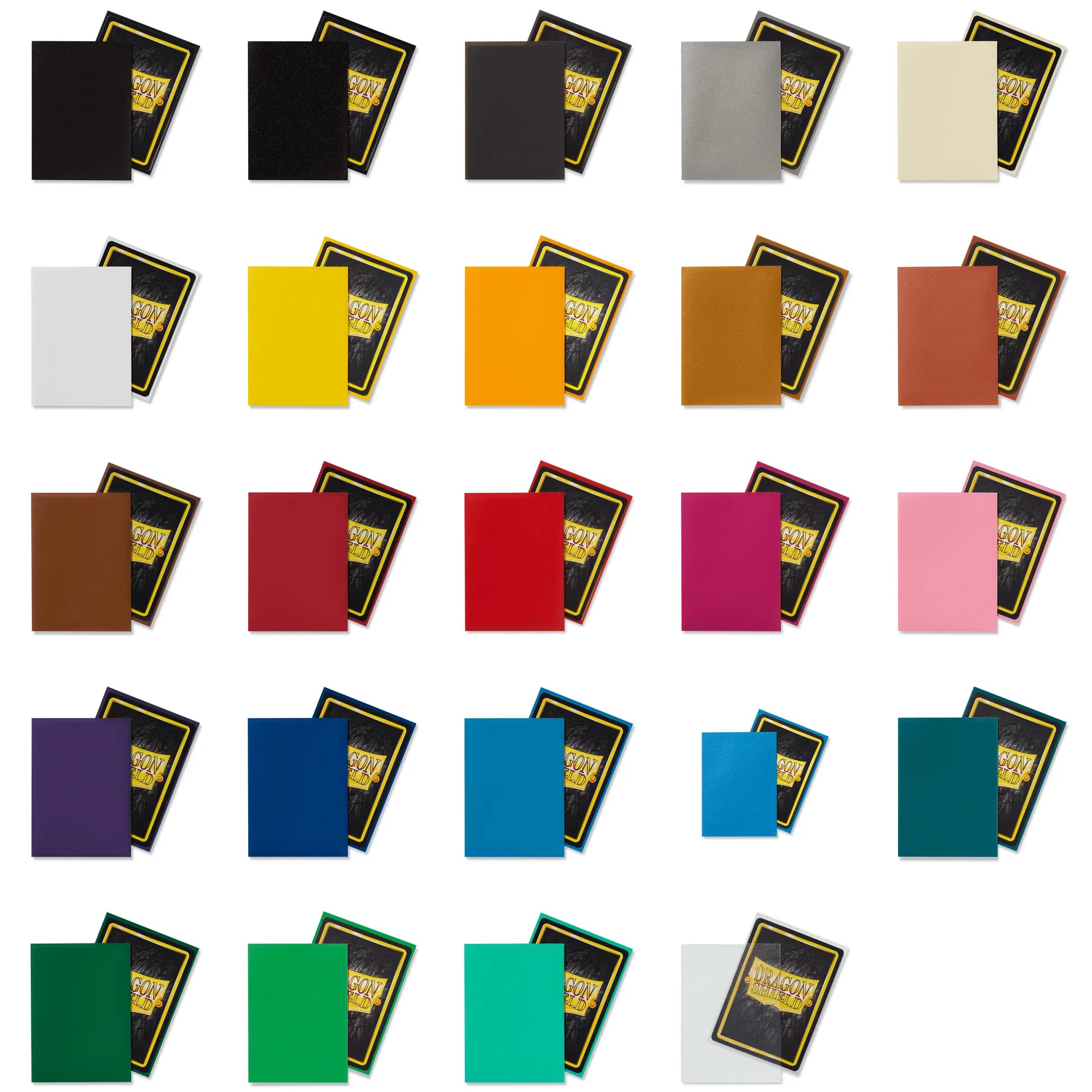 Dragon Shield Sleeves - Matte Standard Size - 100 Count  - 63 mm x 88 mm