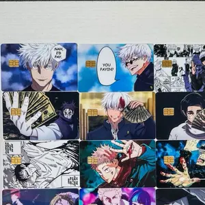 JJK Anime Card Sticker Cover JJK Anime Card Sticker Cover