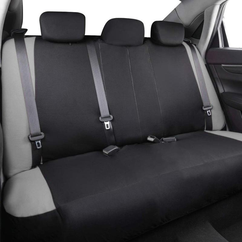 For Honda Accord/Civic/CR-V Car Seat Covers, Full Set Breathable Polyester Cloth Protectors Split Rear Bench Seat Auto Car Interiors Accessories Fit for Most Cars For Honda Accord/Civic/CR-V Car Seat Covers, Full Set Breathable Polyester Cloth Protectors Split Rear Bench Seat Auto Car Interiors Accessories Fit for Most Cars