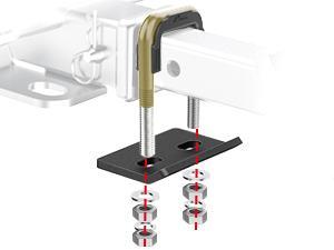 Nilight Trailer Hitch Tightener for 2 Inch Trailers Hitches Mount Anti Rattle Heavy Duty Steel with Rubber Cover Bronze U Bolt Matte Black Plate Electrophoresis Anti-Rust Triple Protective Nilight Trailer Hitch Tightener for 2 Inch Trailers Hitches Mount Anti Rattle Heavy Duty Steel with Rubber Cover Bronze U Bolt Matte Black Plate Electrophoresis Anti-Rust Triple Protective