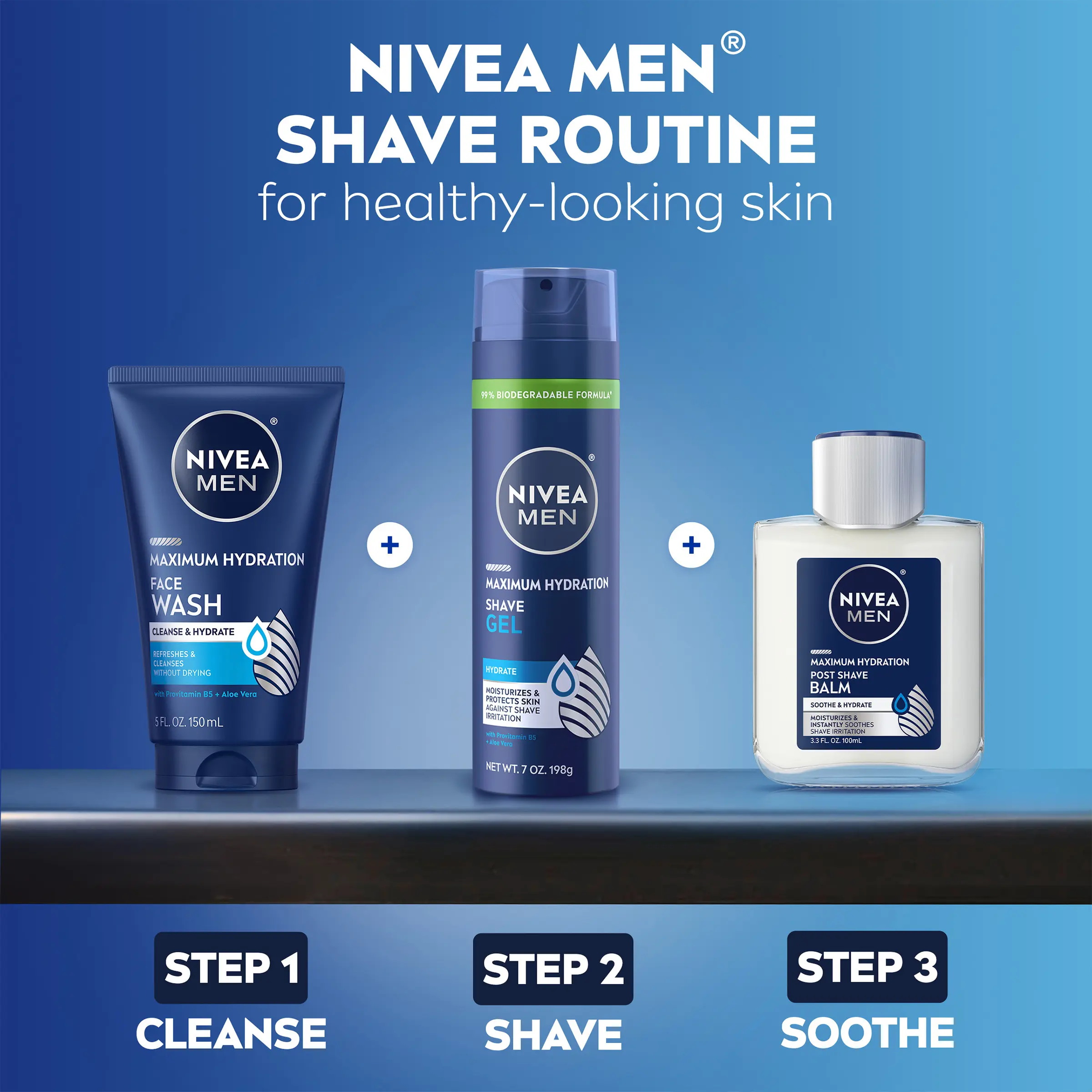 NIVEA Men Maximum Hydration Shaving Gel 7oz - TikTok Shop