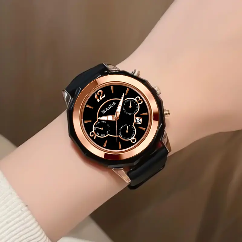 北欧AOR◆RANVEIG JOHNSEN/WATCH THAT GIRL Women's Fashion Watch, Waterproof Sports Casual Quartz Wristwatch