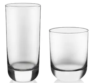 Libbey Polaris 16-Piece Cooler & Rocks Glass Set