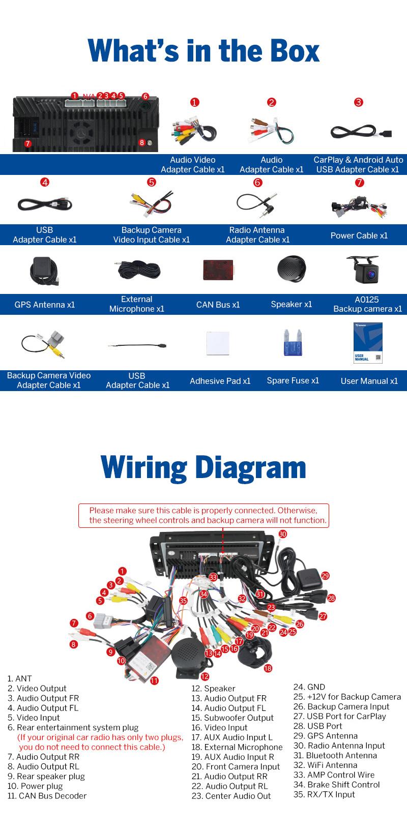 EONON Car Stereo for Chevy GMC Buick Chevrolet Silverado Sierra Suburban Impala Tahoe Avalanche Traverse HHR Acadia Yukon Truck, Wireless CarPlay & Android Auto Car Radio Touch Screen, 8" Android 13/14 Car head unit, SWC, BT, Jumpstart Sale, GMX7 / GMX6S2