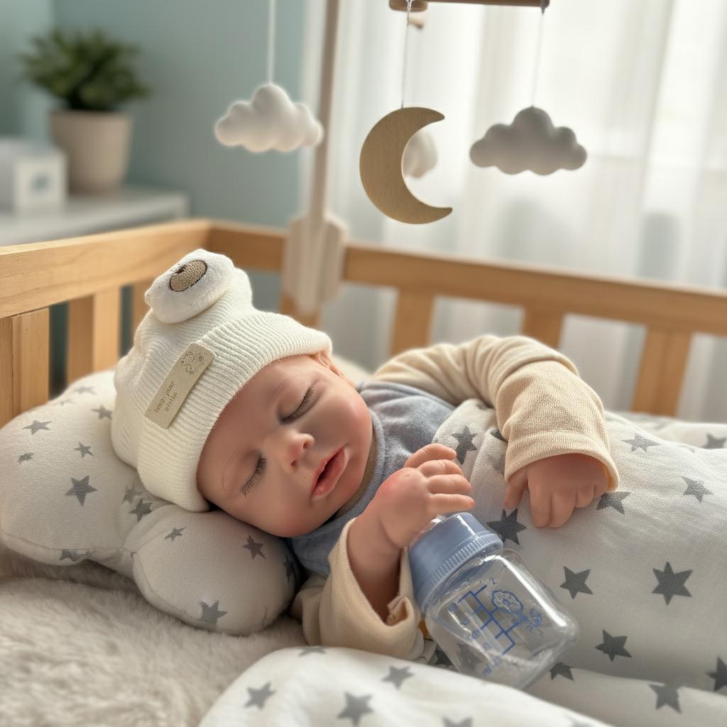 [Drink Wet System] Mayfair Reborn Doll 18 Inch/45cm (Weight: 5.8 lb) Silicone Baby Dolls Mold Mouth Full Silicone Reborn Doll With Private Parts