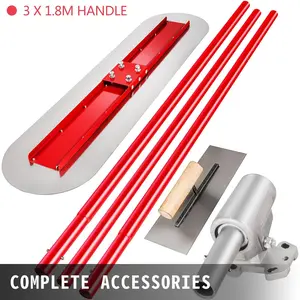 【FathersDayGift】Bull Float Concrete Float 1200x300mm Concrete Tool Trowel Float Handle & Bracket