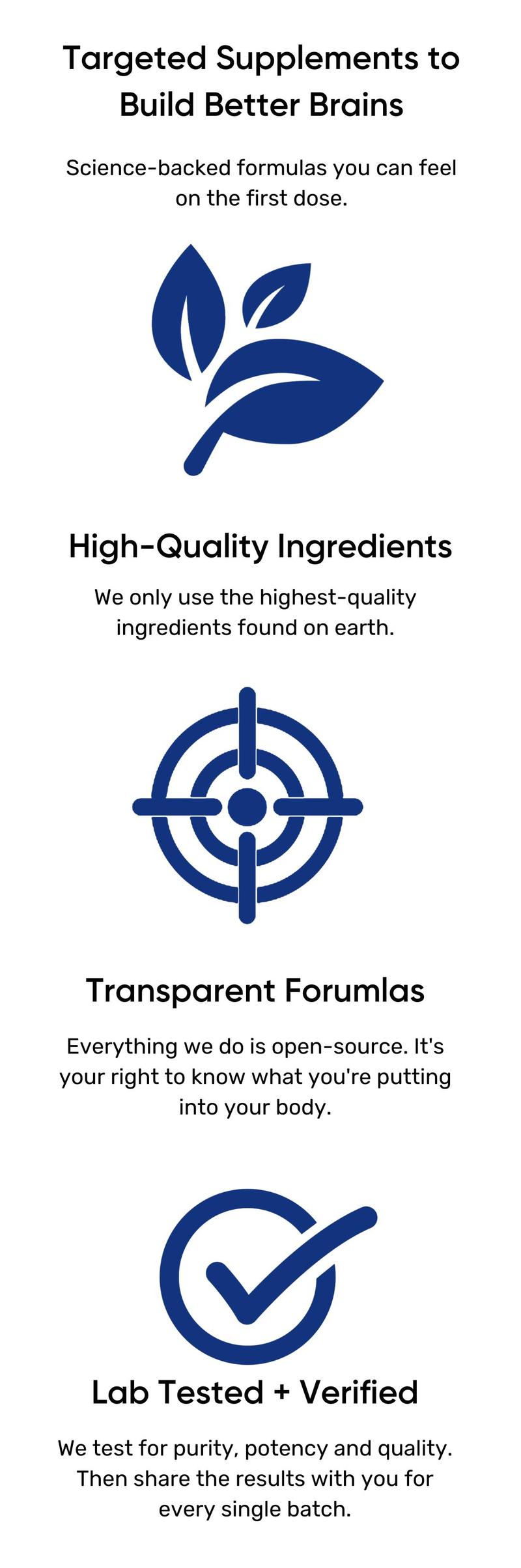 MagTech Magnesium Supplement - 2 Pack - 3 forms of Magnesium: Glycinate, L-threonate, Taurate - For Sleep and Brain Supplement