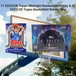 Basketball Break 364 - 2025-26 Topps Midnight Basketball 6 Box Mix Pick Your Number