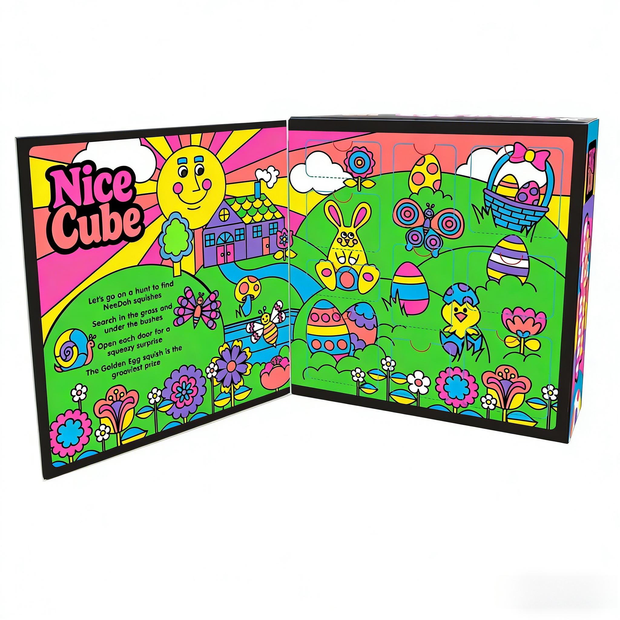 Nee Doh Easter Bundle Squishy Fun Set Toys - Various Textures & Fillings - Ages 3 and up - Bundle of 5 Pack Mystery Toys