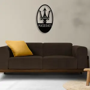 Maserati Metal Logo