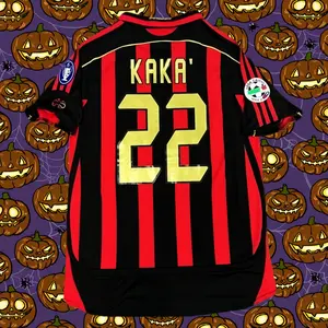 2006 2007 #22 Kaka Home Short Sleeve Jersey