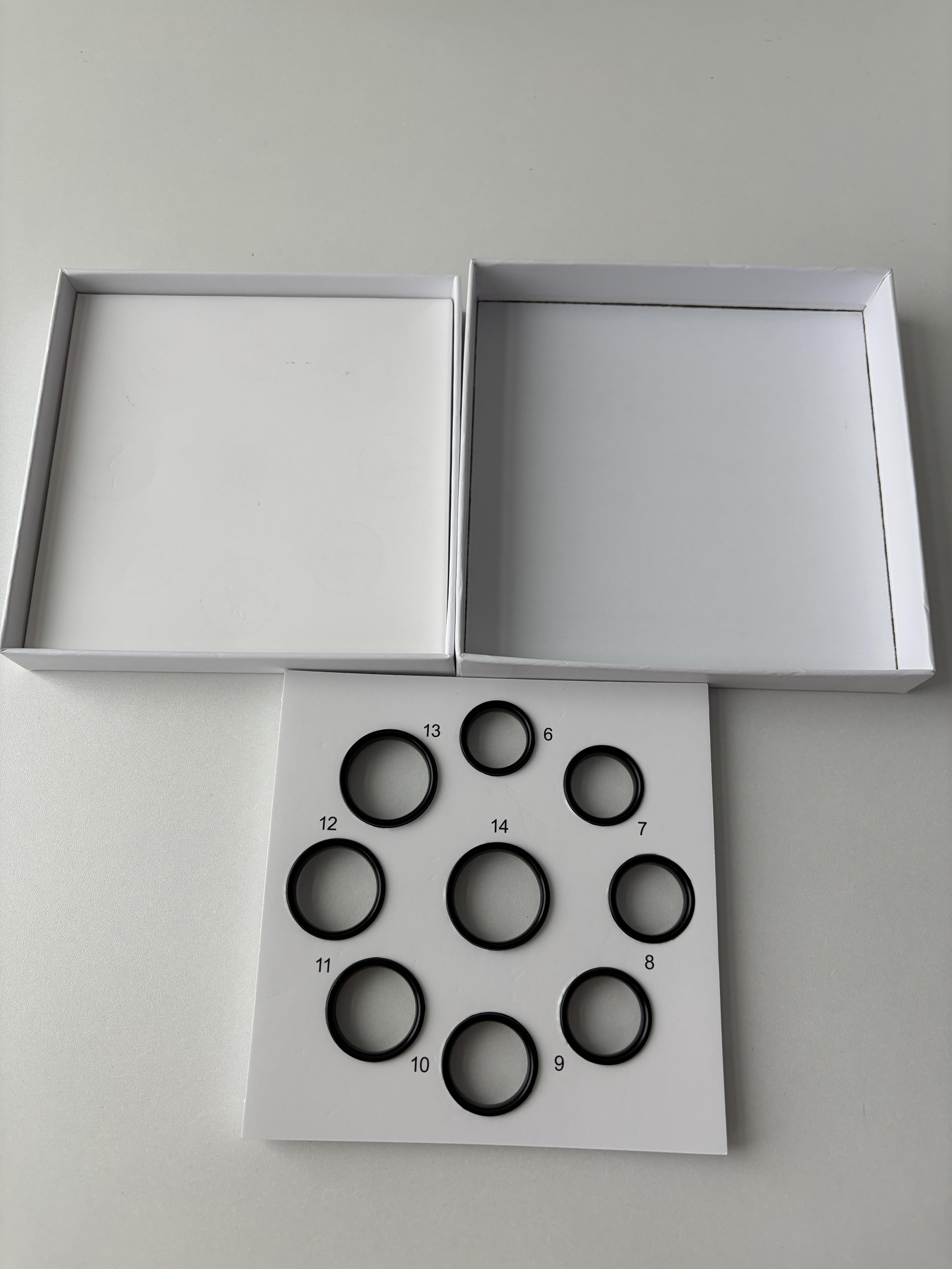 Osawalla Smart Ring Sizing Kit - Size First Before You Buy - Choose from 9 Sizes - Sizes 7 to 13 - Find The Perfect Ring Size Smart Ring Size