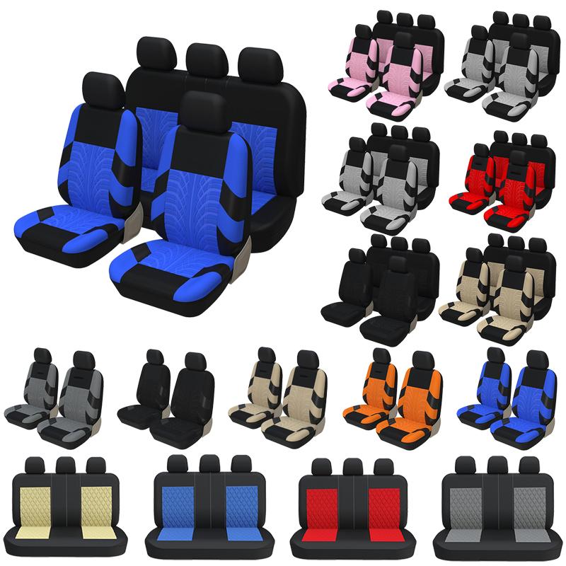 5 Seater Universal Car Seat Cover Full Set 3D Tire Print with Steering Wheel Cover Quick Install for Most Cars Trucks SUVs Easy No Dismantling Needed 5 Seater Universal Car Seat Cover Full Set 3D Tire Print with Steering Wheel Cover Quick Install for Most Cars Trucks SUVs Easy No Dismantling Needed