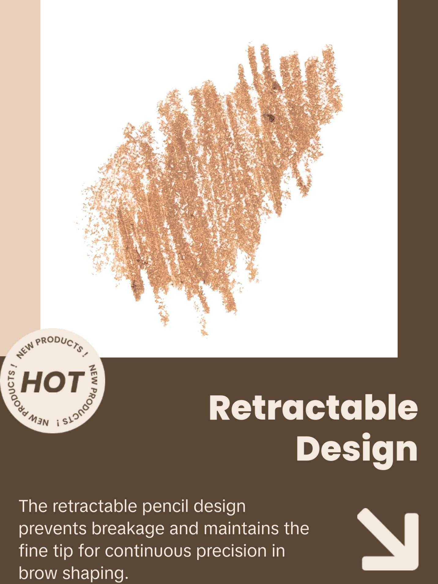 Palladio Brow Definer Micro Pencil - Makeup Tool for Flawless Application