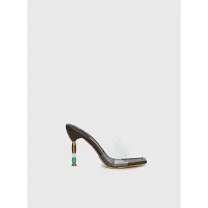 Garnet Beaded Heels Multi