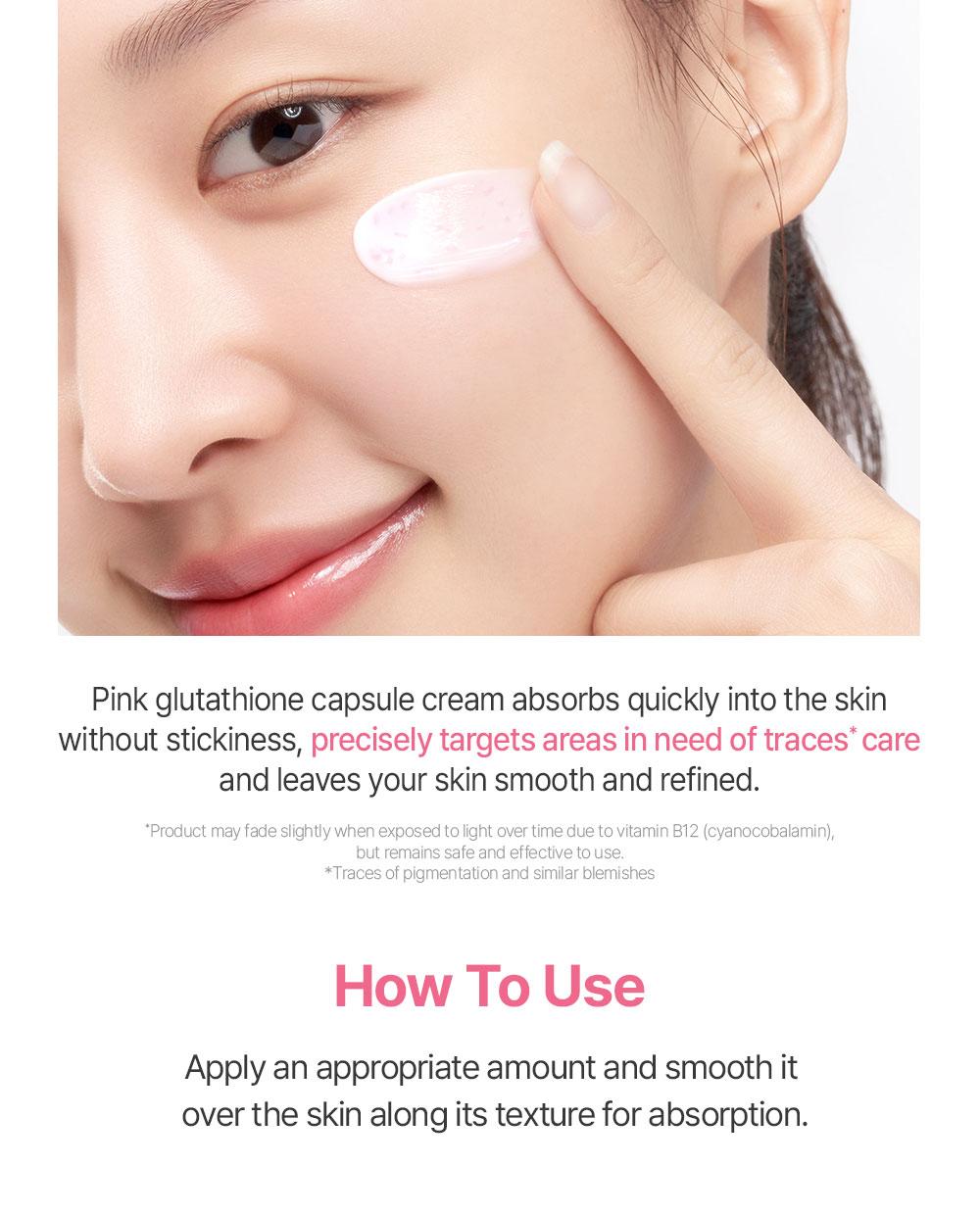 [BeginS by JUNGSAEMMOOL] Pink Guava Glutathione Blemish Cream | Korean Face Moisturizer | Glutathione Capsules, Niacinamide, Jeju Guava for Dark Spot Care and Radiant Glass Skin (1.7 Fl Oz)