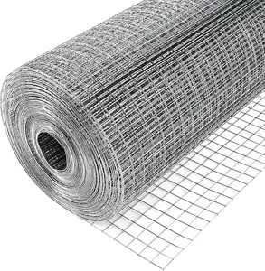 Galvanized Hardware Cloth 1/4 Inch 24 x 50 Ft Metal Hardware Mesh Wire Roll