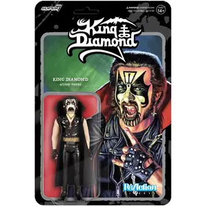 Super7 - King Diamond - ReAction Figures - King Diamond  [Collectible Figurine/Statue/Bust] Action figurine/statue, Collectible