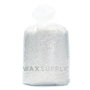 10lb Euro Clear Hard Wax Beads (Rosin Free) (Hyper Elastic) (Bulk) 