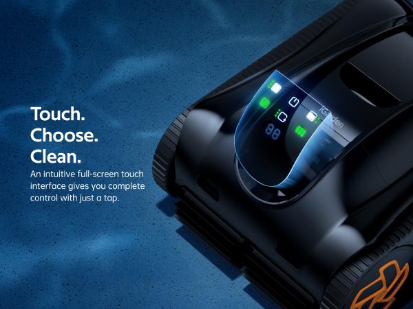 iGarden K Series Cordless Robotic Pool Cleaner for Inground & Above Ground Pools—Cleans Floor, Wall & Waterline with Smart Navigation, Touchscreen, Self-Parking, Up to 9H Runtime. outdoorfun iGarden K Series Cordless Robotic Pool Cleaner for Inground & Above Ground Pools—Cleans Floor, Wall & Waterline with Smart Navigation, Touchscreen, Self-Parking, Up to 9H Runtime. outdoorfun