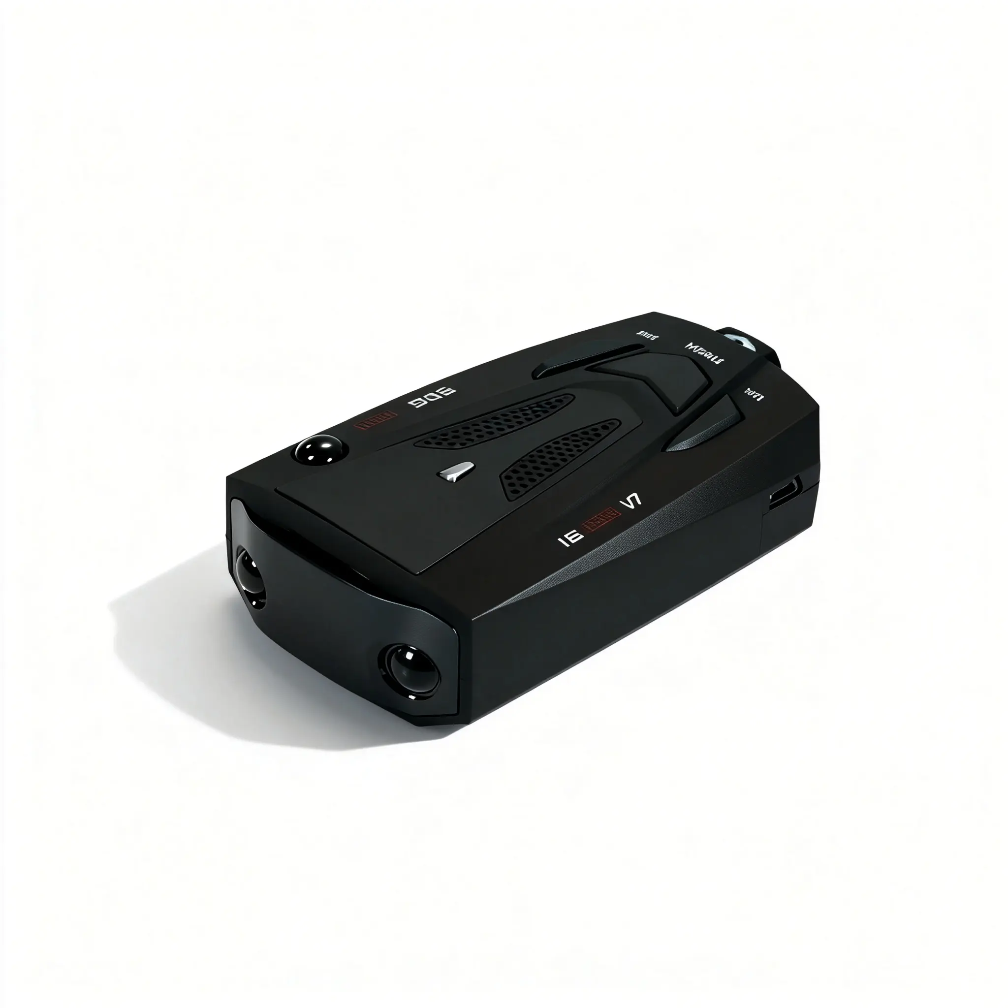 Portable Car Speed Radar Detector, Universal Fit for Most Models, Plug-and-Play Installation, Durable Build with LED Indicator & Voice Warning
