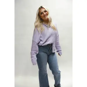 Abby Rose Lavender Piper Cardigan