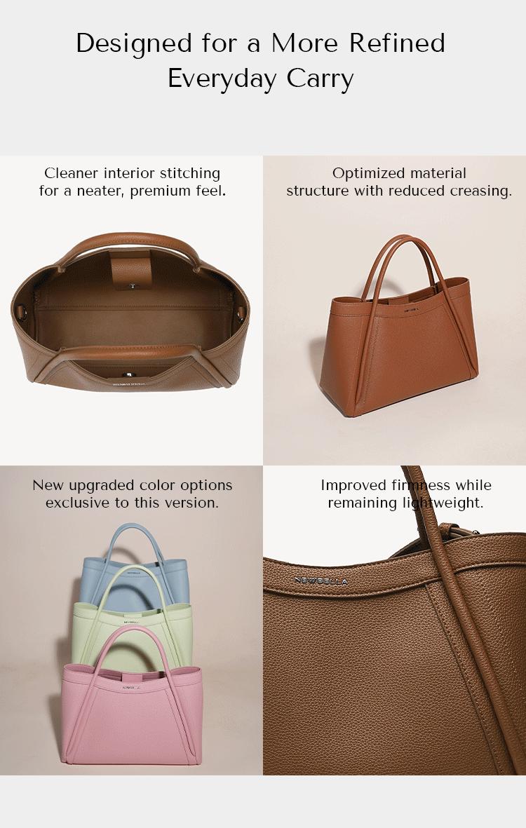 NEWBELLA Kelly M Plus Upgraded Version 2 PCS Set Top Handle Bag,KellyCollection,Kelly L size,crossbody bags ,work ,laptop bags,with Removable Shoulder Strap, Outdoorfun Clutch Purse dealsforyoudays Classic Handbag Tote Handbag,FallFreshness