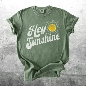 Comfort Colors Be Kind Shirts, Retro 70s Style, Positivity, Motivational, Hey Sunshine, Funny, Boho, Oversize, Womens, Mens, T-shirt