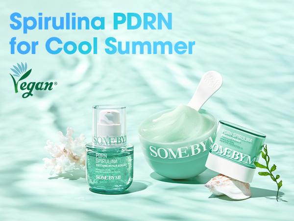 PDRN Spirulina Poreless Primer 10g – Makeup Stick for Oily Skin Control - Providing Smooth and Shine-Free Finish - Korean Skin Care