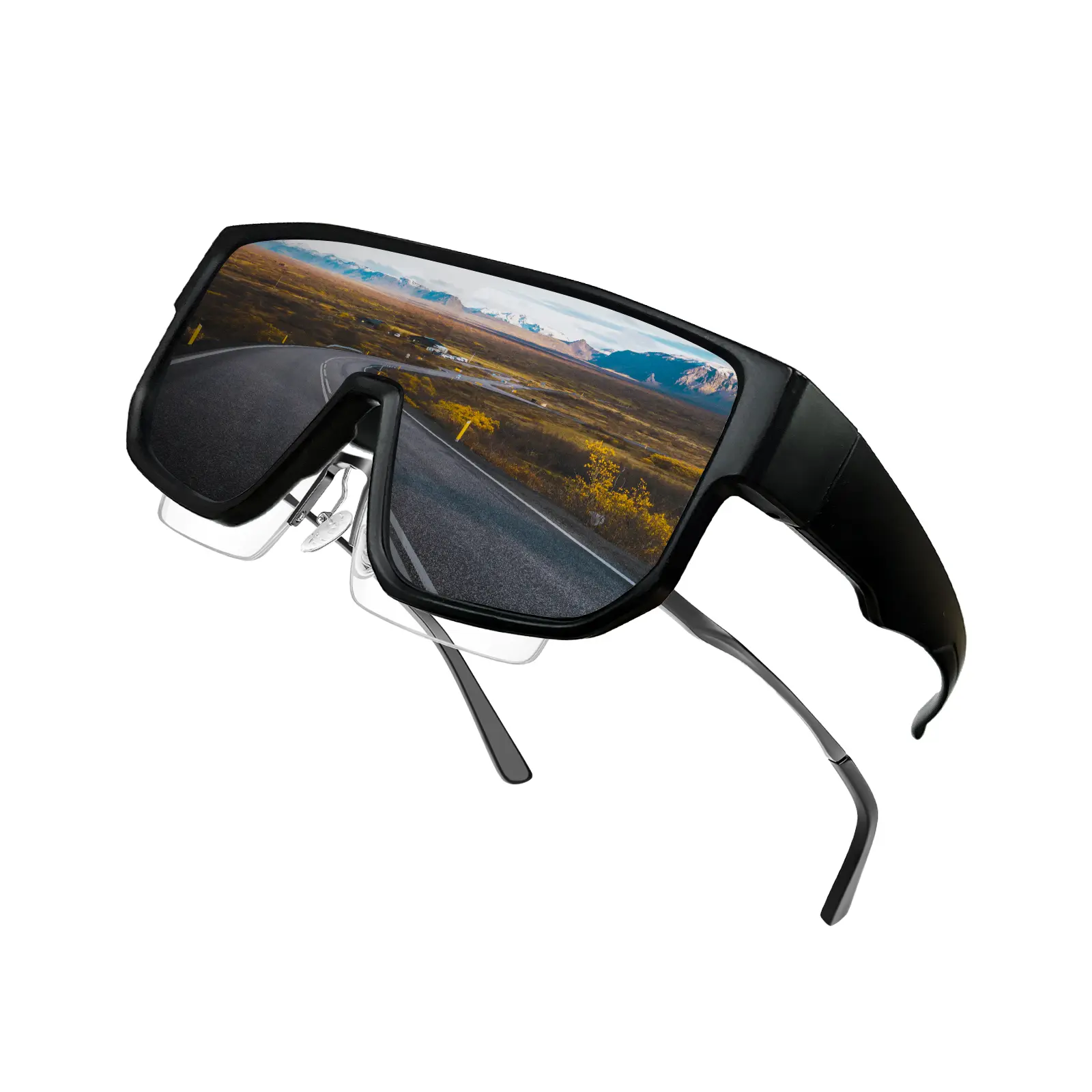 Moman Motorcycle Sunglasses with UV400 Protection, Sunglasses for Sports, for Motorcycle Riders, Dirt Bike, ATV Protective Gear, Sports Goggles, Atv Riding, Cycling