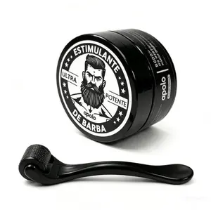 Men's Ultra Potente Minoxidil Beard Cream by Apolo.2X Strength Alopecia Stimulant, Fast Follicle Activation and Repair