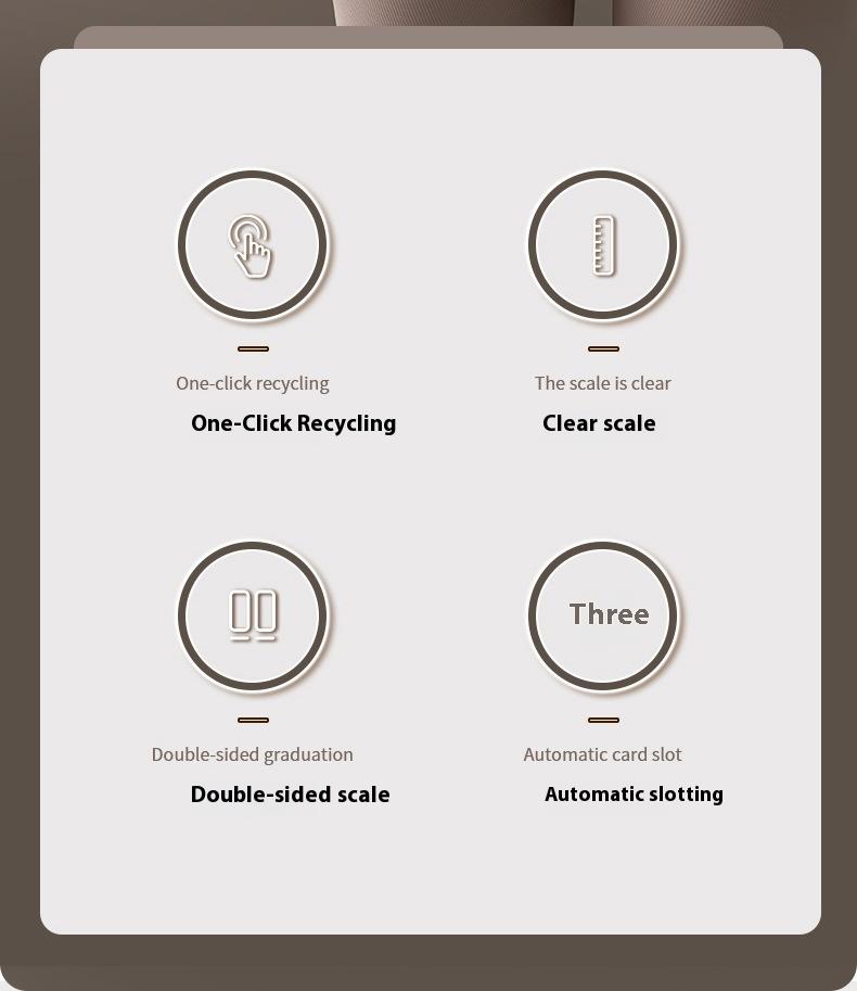 【Buy 1 Get 2】QuickLock Measure - One-Click Retractable Measuring Tape for Weight Loss & Fitness | Dual-Sided Inch/CM, Measures Waist, Hips, Arms, Legs Accurately