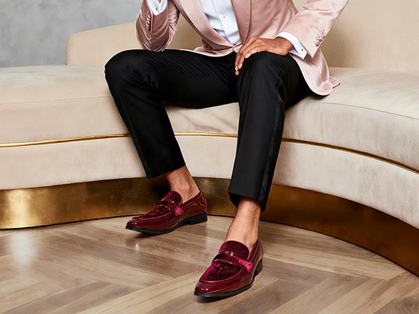 Bruno Marc Formal Mens Patent Loafers - Classic Tuxedo Dress Shoes for Wedding Business Party in Rich Colors Round Toe Slip On Plain Pattern Removable Insole