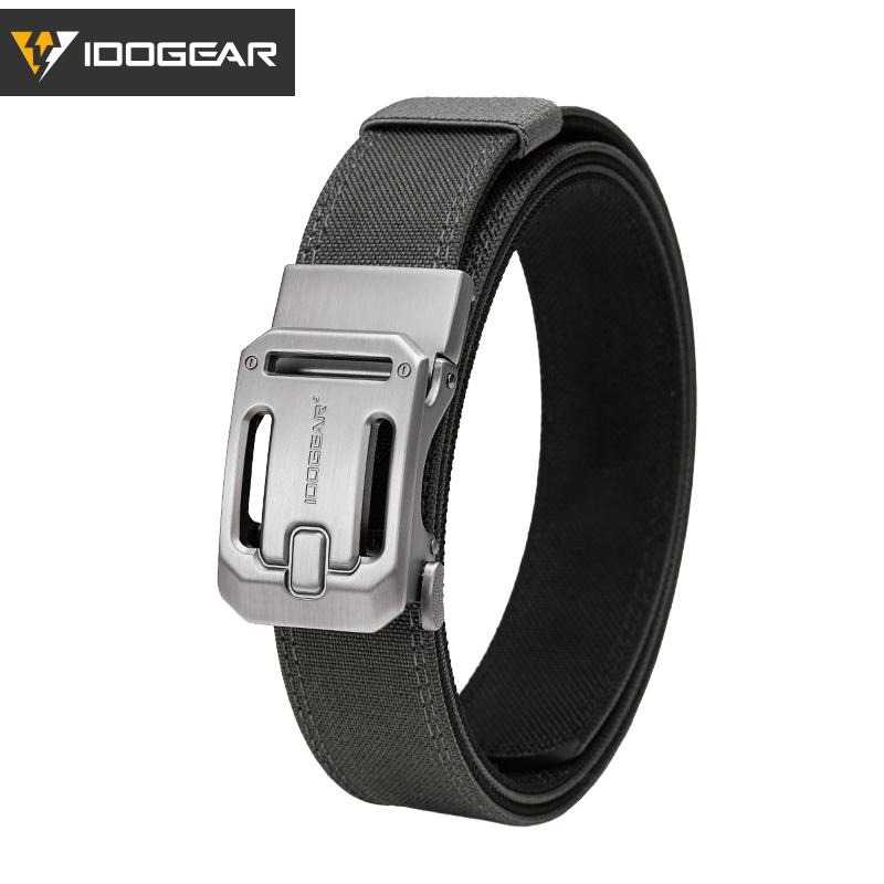 IDOGEAR 1.5" Ratchet Nylon Belt with Adjustable Metal Buckle Tactica Quick-Release Reinforce CCW Belt 3447 SpringStatements