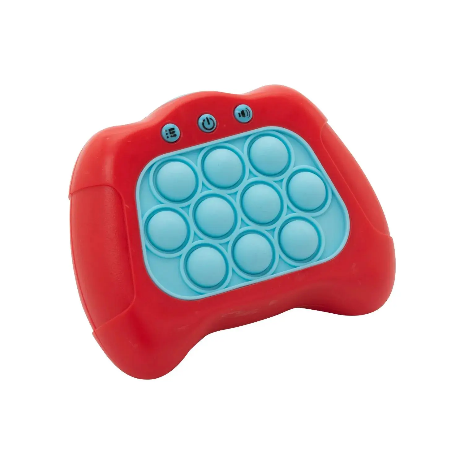 Unisex Plastic Compact 4-Mode Push Electronic Game Toy with Lights & Sounds, Fast Pop! Road Trip Companion, 5in x 3.5in, Requires AAA Batteries, Ages 6+, Event Prizes (Educational Science & Technology Toy)