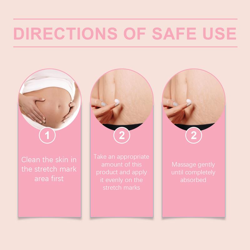 OceAura Skin Care Cream — Reduces Stretch Marks & Postpartum Scars, Moisturizes & Smooths Skin, Body Care Cream