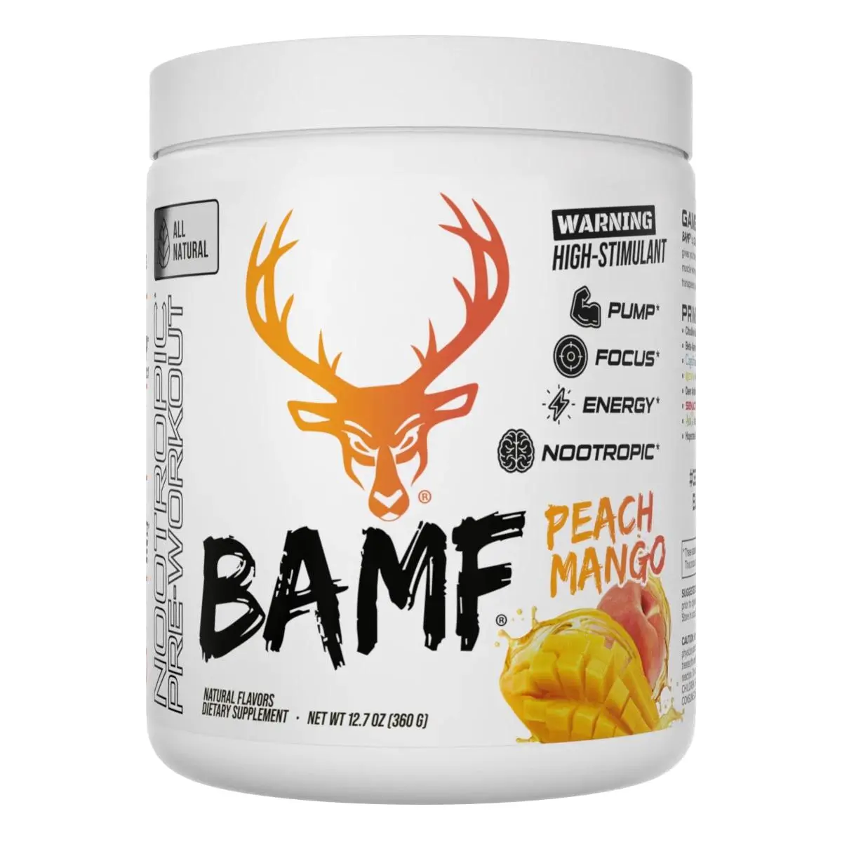 BAMF - Peach Mango All Natural