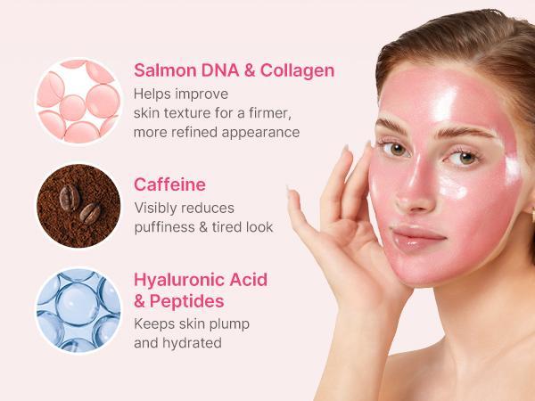 [medicube] Wrapped in Glow Trio : Viral Morning Shed Wrapping Mask SET with Free Jelly Brush | PDRN Pink Caffeine Wrapping Mask, Kojic Acid Turmeric Night Wrapping Mask, Collagen Night Wrapping Mask