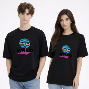 Trippy WRLD Earth Graphic T-Shirt | Edgy Sick Planet Black Tee | Viral Psychedelic Streetwear Top | Bold Unisex Casual Cotton Tee | Premium Soft Apparel | Witty Gift For Hypebeasts