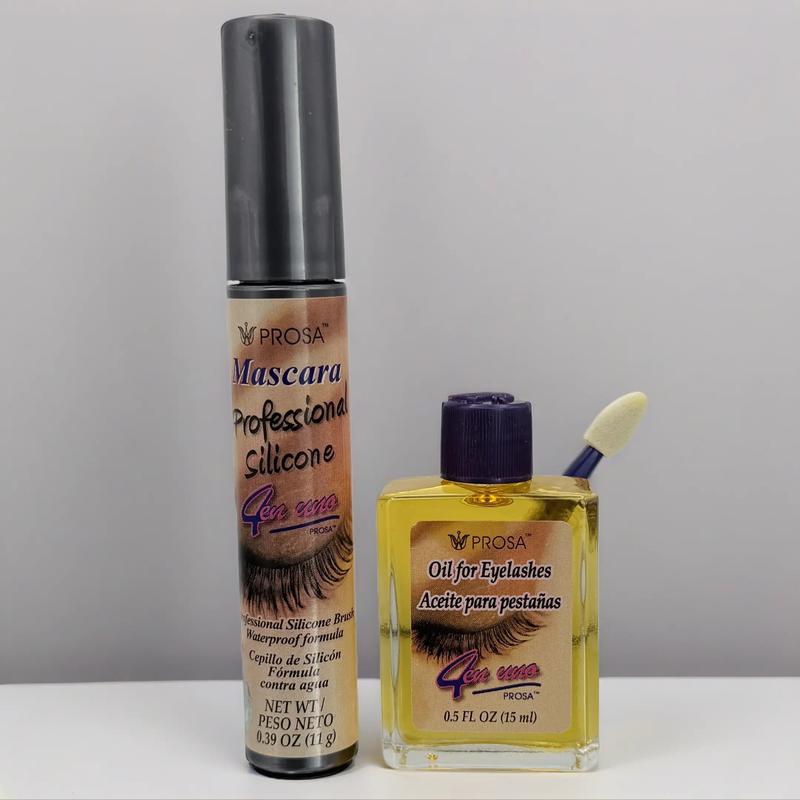 Prosa Mascara with Eyelash Oil Bundle for Enhanced Lash Care